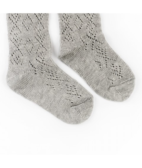 Гольфы для девочки с шариками Cute Gray  Dexter`s  Серый 68724  6-12м (68724)