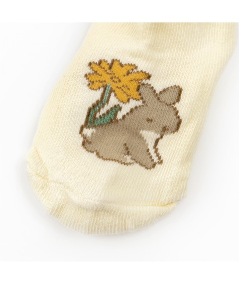 Носки детские с зайчиком Cute Bunny  Dexter`s  Молочный 68762  0-14м (68762)