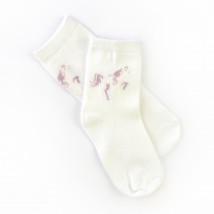 Шкарпетки дитячі для дівчинки White Unicorn  Dexter`s  Білий 68786  23-26м (68786)