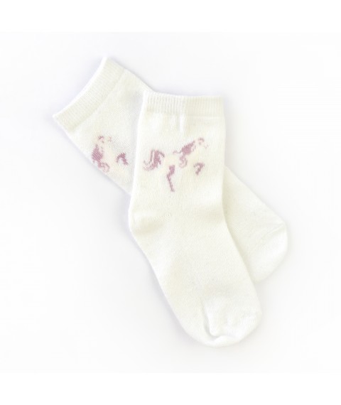Носки детские для девочки White Unicorn  Dexter`s  Белый 68786  23-26м (68786)