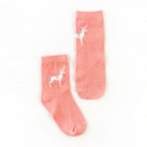 Шкарпетки дитячі для дівчинки Pink Unicorn  Dexter`s  Рожевий 68785  23-26м (68785)
