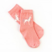 Шкарпетки дитячі для дівчинки Pink Unicorn  Dexter`s  Рожевий 68785  23-26м (68785)