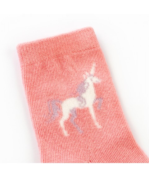 Шкарпетки дитячі для дівчинки Pink Unicorn  Dexter`s  Рожевий 68785  23-26м (68785)