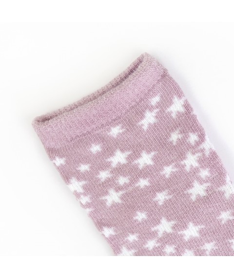 Носки детские для девочки со звездочками Lilac Stars  Dexter`s  Сиреневый 68781  0-14м (68781)