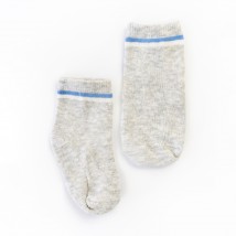 Шкарпетки дитячі для хлопчика Gray Strips  Dexter`s  Сірий 68779  0-14м (68779)