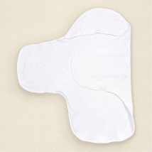 Double layer euro diaper interlock milk Dexter`s White 946 0-3 months (d946-8ml)