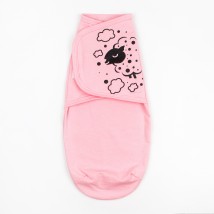 Diaper for a girl with Velcro footer 0-1m Lamb Dexter`s Pink d3-181br-rv 0-1month (d3-181br-rv)