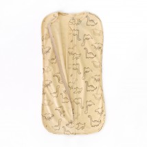 Пелюшка-кокон на блискавці 0-3 міс Dino  Dexter`s  Коричневий 920123  0-3м (920123)