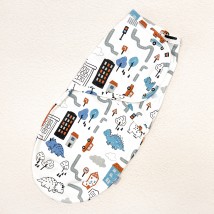 Velcro diaper 0-3 months Dino in town Dexter`s White d946dn-st-2 0-3 months (d946dn-st-2)