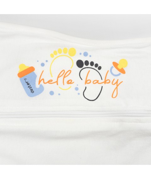 Пеленка-кокон на молнии 0-1м Hello Baby  Dexter`s  Молочный d146хл-мл  0-1м (d146хл-мл)