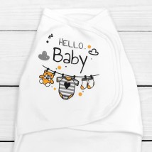 Hello Baby Dexter`s velcro cocoon diaper Milk 946 0-1 months (d946x-ml)