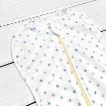 Diaper on glitter with blue stars Stars Dexter`s White; Blue 946 0-1 months (d946-1zd-gb)