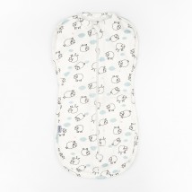 Пеленка на молнии интерлок Cute Lambs 0-3м  Dexter`s  Белый d946-2ов-б  0-3м (d946-2ов-б)