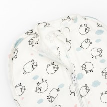 Пеленка на молнии интерлок Cute Lambs 0-3м  Dexter`s  Белый d946-2ов-б  0-3м (d946-2ов-б)