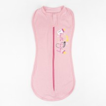Pink diaper-cocoon with zipper 0-1m Hello Baby Dexter`s Pink 146 0-1month (d146khl-rv)