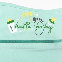 Кокон кулир на молнии  0-1м Hello Baby  Dexter`s  Ментол d146хл-мт  0-1м (d146хл-мт)