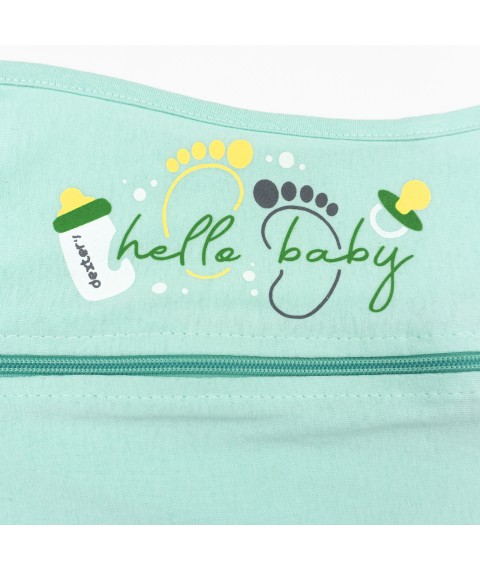 Кокон кулір на блискавці 0-1м Hello Baby  Dexter`s  Ментол d146хл-мт   (d146хл-мт)