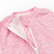 Європелюшка для малюків з інтерлоку 0-3м Melange is pink  Dexter`s  Рожевий d946-2мж-рв  0-3міс (d946-2мж-рв)