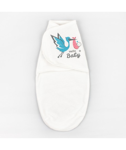 Diaper made of lining with Velcro 0-3m Stork Dexter`s Milk d3-181-2ais-ml 0-3 months (d3-181-2ais-ml)