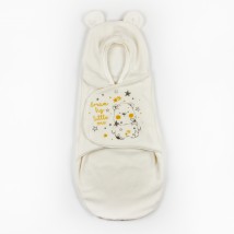 Warm fleece cocoon-diaper with ears Teddy Bear Dexter`s Milk d8-116msh 0-3 months (d8-116msh)