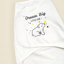 Diaper-cocoon footer with Velcro Dream Big Dexter`s Milk 3-181 0-3 months (d3-181-2msh-ml)