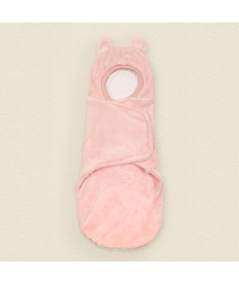 Velcro cocoon diaper with lining Pudra Dexter`s Pink 12-08 0-3 months (d12-08rv)