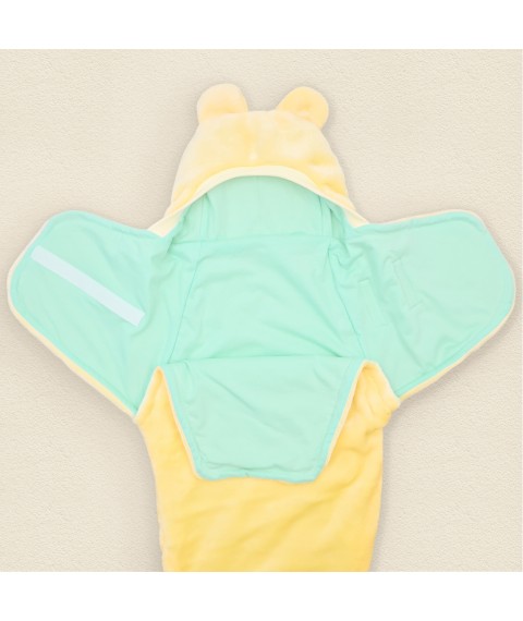 Velsoft cocoon diaper 0-3m Dexter`s Yellow; Menthol 12-08 0-3 months (d12-08f)