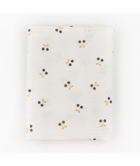 Baby muslin diaper 130x85cm Cherry Dexter`s Milk d602vk 130-85cm (d602vk)