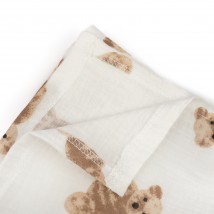 Пеленка детская 125х75 см Bear  Dexter`s  Белый d602-52  125-75см (d602-52)