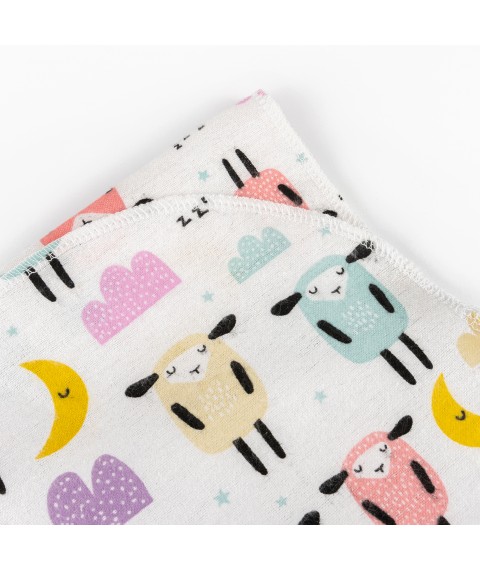 Пеленка для младенцев 80х100 Cute sheep  Dexter`s  Разноцветный 20273  80-100см (20273)