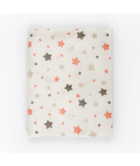 Пеленка для младенцев 80х100 Coral star  Dexter`s  Белый 20272  80-100см (20272)