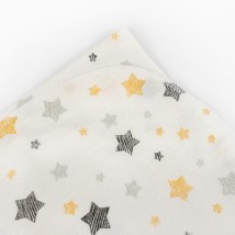 Пеленка для младенцев 80х100 Yellow star  Dexter`s  Белый 20231  80-100см (20231)