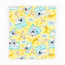 Baby diaper "Koala" footer Dexter`s Yellow d302kl-w 90-75cm (d302kl-w)