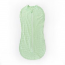 Пеленка-кокон на молнии 0-3 мес Light Green  Dexter`s  Зеленый d146-2аж-сл  0-3м (d146-2аж-сл)