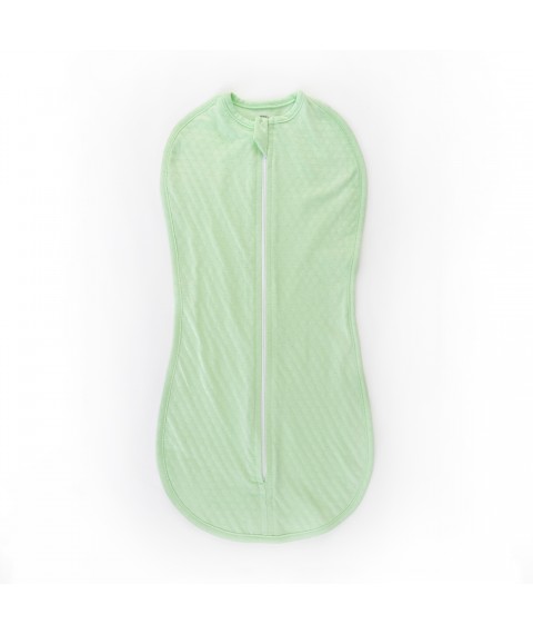 Пеленка-кокон на молнии 0-3 мес Light Green  Dexter`s  Зеленый d146-2аж-сл  0-3м (d146-2аж-сл)