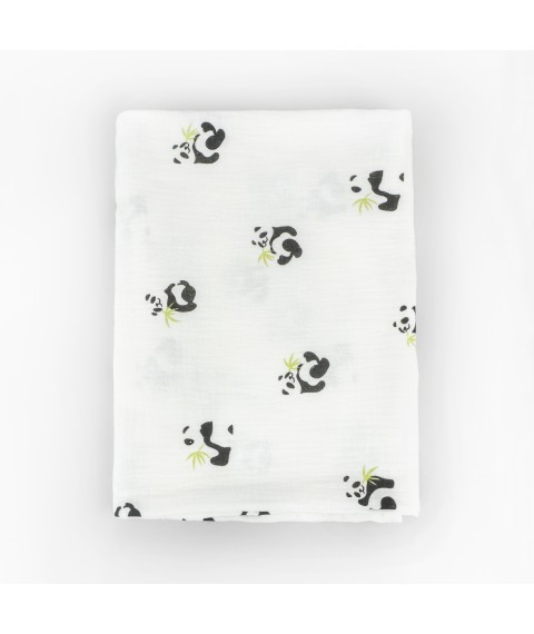 Пелюшка дитяча 125х75см Panda  Dexter`s  Белый d602-53  125-75см (d602-53)