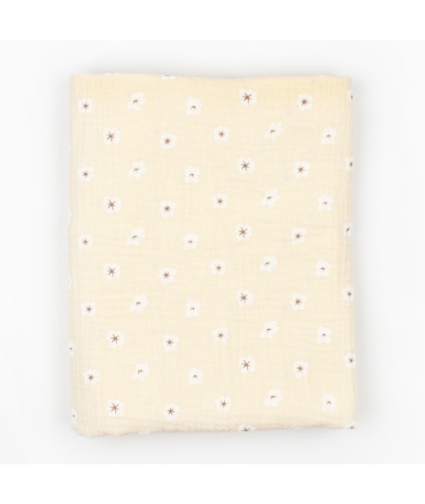 Муслиновая пеленка 125х75 Cotton  Dexter`s  Бежевый d602бв  125-75см (d602бв)