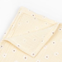 Муслиновая пеленка 125х75 Cotton  Dexter`s  Бежевый d602бв  125-75см (d602бв)