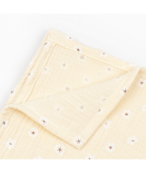 Муслиновая пеленка 125х75 Cotton  Dexter`s  Бежевый d602бв  125-75см (d602бв)