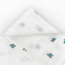 Пелюшка дитяча 125х75 см Cactus  Dexter`s  Білий d602-51  125-75см (d602-51)