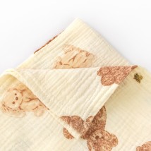 Пеленка детская 125х75 см Teddy bear  Dexter`s  Бежевый 602-57  125-75см (602-57)
