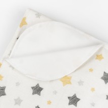 Двухслойная непромокаемая пеленка фланель Stars  Dexter`s  Молочный d202-1зр  90-70см (d202-1зр)