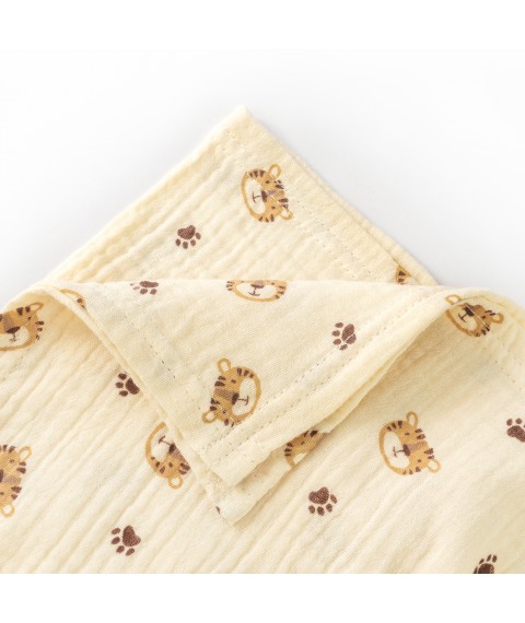 Пеленка детская 125х75 см Tiger  Dexter`s  Желтый 602-58  125-75см (602-58)