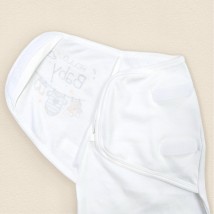 Пеленка на липучке для новорожденного Hello Baby  Dexter`s  Белый d946х-мл-2  0-3мес (d946х-мл-2)