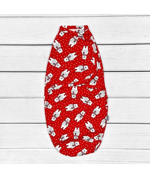 Velcro cocoon diaper Holiday Dexter`s Red 946 0-1 months (d946мш-кр-нгтг)