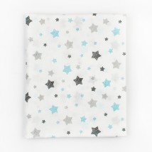 Пелюшка для немовля ситець celestial star  Dexter`s  Білий d502зд-нв  95-85см (d502зд-нв)