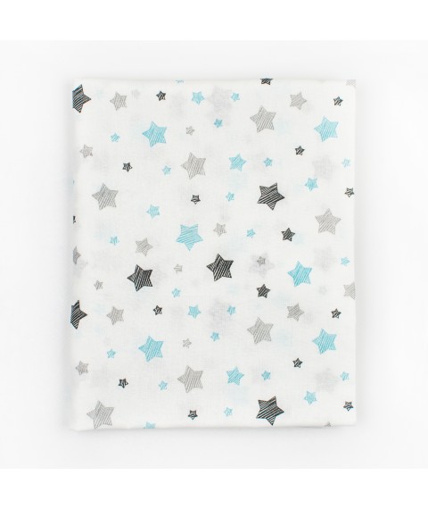 Пелюшка для немовля ситець celestial star  Dexter`s  Білий d502зд-нв  95-85см (d502зд-нв)