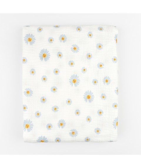 Муслінова пелюшка 125х75см  Chamomile  Dexter`s  Білий d602рм-гб  125-75см (d602рм-гб)