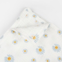Муслінова пелюшка 125х75см  Chamomile  Dexter`s  Білий d602рм-гб  125-75см (d602рм-гб)