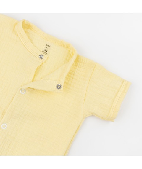 Пісочник з мусліну Lemon  Dexter`s  Жовтий d435ж  74 см (d435ж)